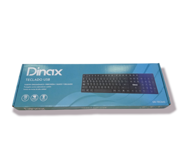 Teclado USB DINAX DXTEC643