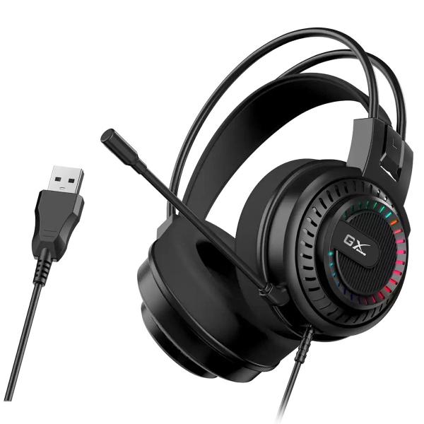 Genius GX Auricular microf HS-GX570U Gamer USB RGB 2