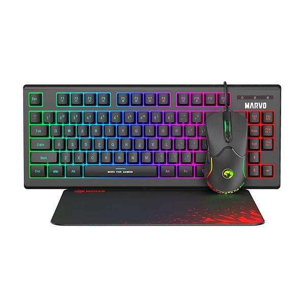 Marvo Combo 3en1 CM310 Teclado Mouse y Pad