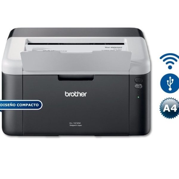 IMPRESORA LASER BROTHER HL-1212W