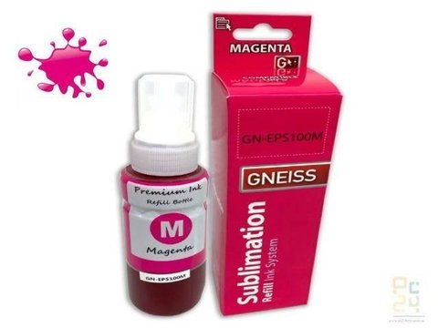 TINTA GNEISS SUBLIMACION MAGENTA 100ml