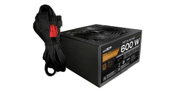 FUENTE 600W SENTEY MBP600-GS CERTIFICADA 80 PLUS BRONZE - Imagen 2