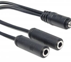 ADAPTADOR 3.5(M) A 2 3.5(H)