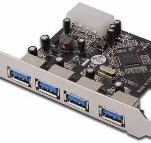 PLACA PCI-E 4 PUERTOS USB 3.0 NETMAK NM-340 (*)