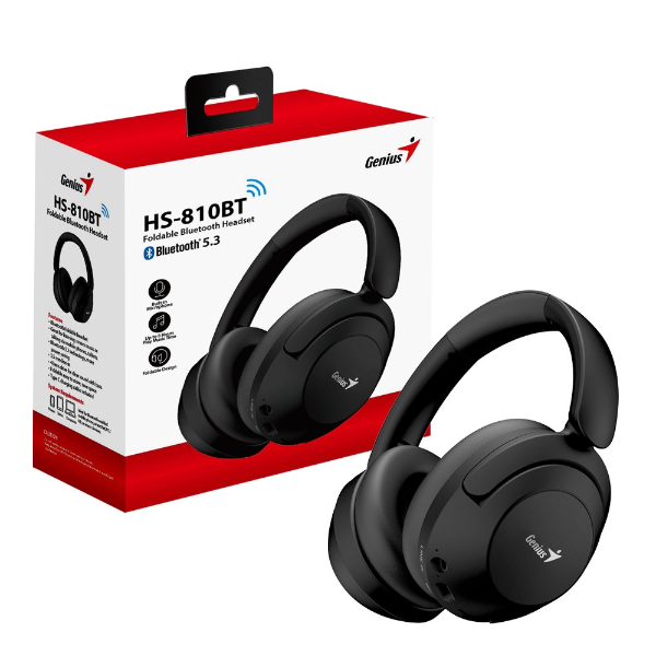 AURICULARES GENIUS HS-M810BT VINCHA BLUETOOTH - Imagen 3