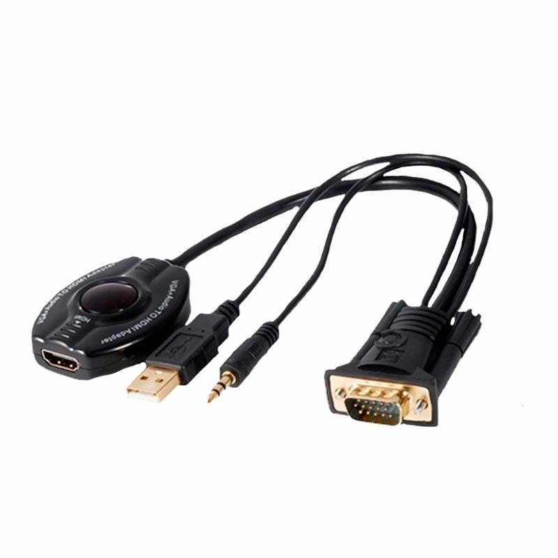 CONVERSOR VGA+PLUG A HDMI