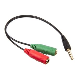 ADAPTADOR DE AUDIO AURICULAR Y MICRÓFONO NM-C92