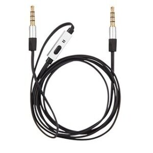 CABLE PLUG 3.5 M/M CON MICRÓFONO  1.8m