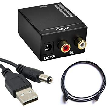 CONVERSOR DE AUDIO DIGITAL ÓPTICO A RCA