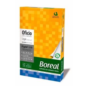 RESMA BOREAL OFICIO 75 GR. (500 HOJAS)