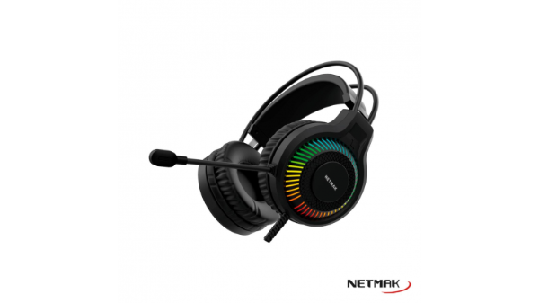 AURICULARES NETMAK NM-N18 RGB - Imagen 2
