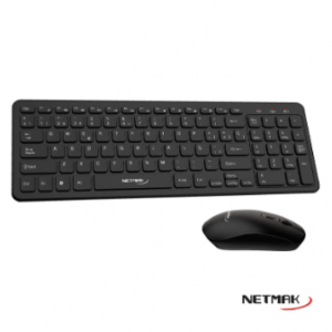 COMBO NETMAK NM-KB620 INALÁMBRICO SLIM