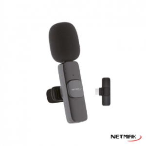 MICRÓFONO NETMAK NM-MC10 CORBATERO INALÁMBRICO