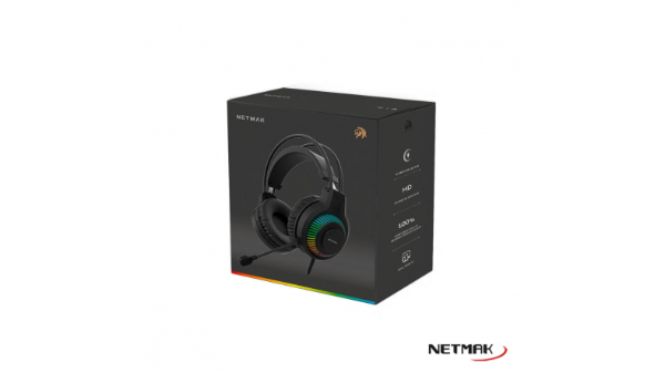 AURICULARES NETMAK NM-N18 RGB - Imagen 3