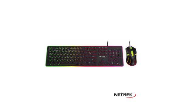 COMBO NETMAK NM-VORTEX GAMER - Imagen 2