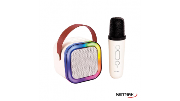 MINI PARLANTE KARAOKE NM-BUDDY BLUETOOTH + MICRÓFONO - Imagen 2