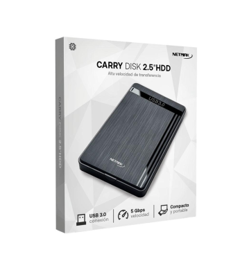 CARRY DISK EXTERNO NETMAK 3.0 SATA 2.5" - Imagen 2