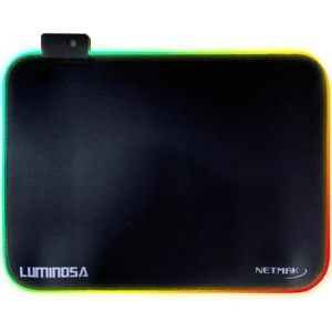 PAD MOUSE NETMAK NM-LUMINOSA RGB