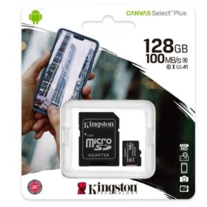 MEMORIA MICRO SD 128GB KINGSTON CLASE 10