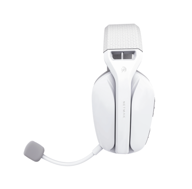 AURICULARES NETMAK NM-N35 GAMER TRI-MODO WHITE - Imagen 2