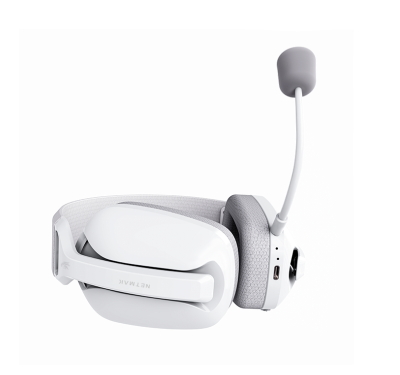 AURICULARES NETMAK NM-N35 GAMER TRI-MODO WHITE - Imagen 3