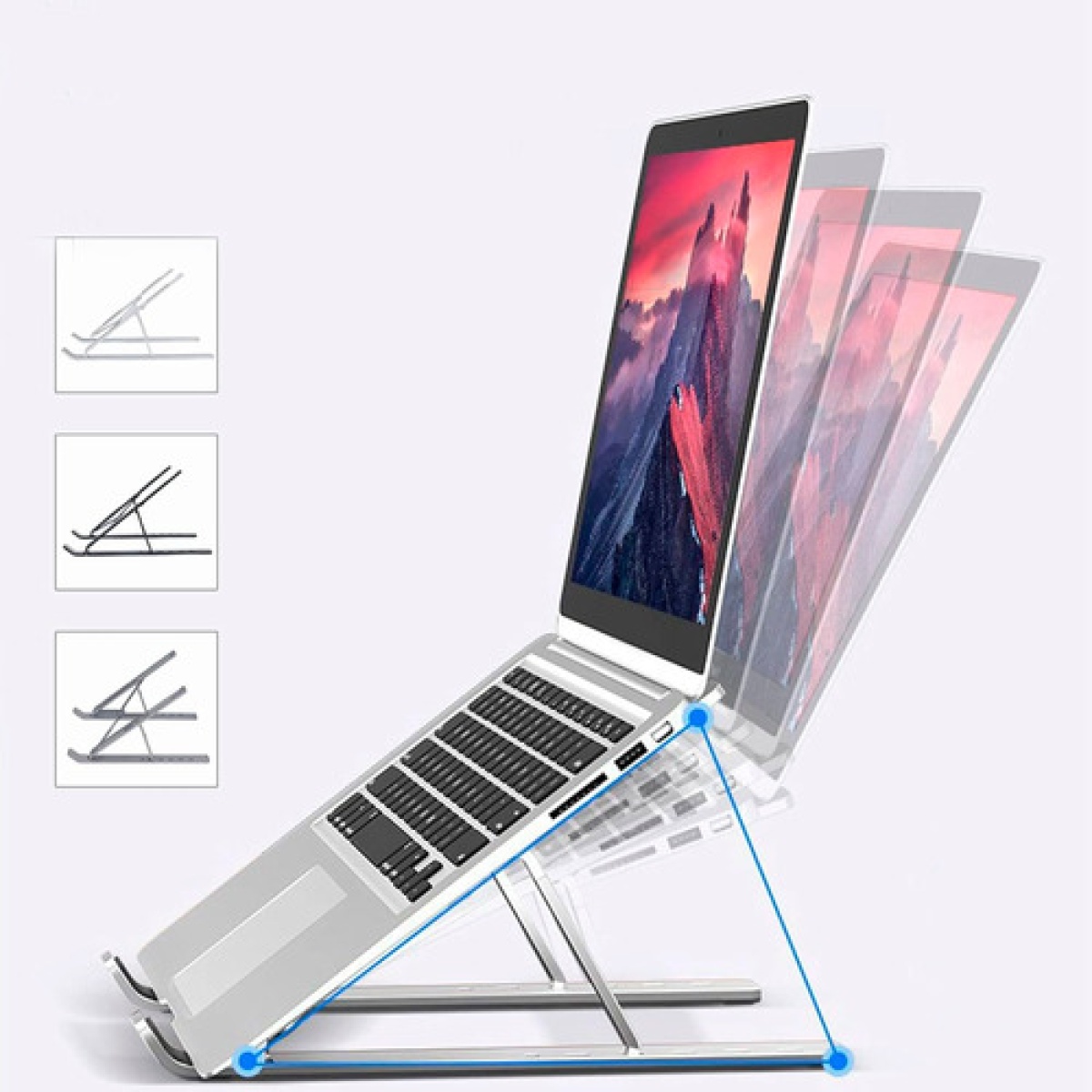 SOPORTE PARA NOTEBOOK LAMBO ALTURA REGULABLE - Imagen 2