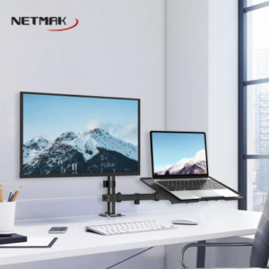 SOPORTE PARA MONITOR+LAPTOP NETMAK NM-ST26