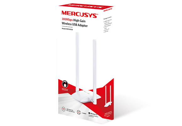 ADAPTADOR USB WI-FI MERCUSYS MW300UH - Imagen 2