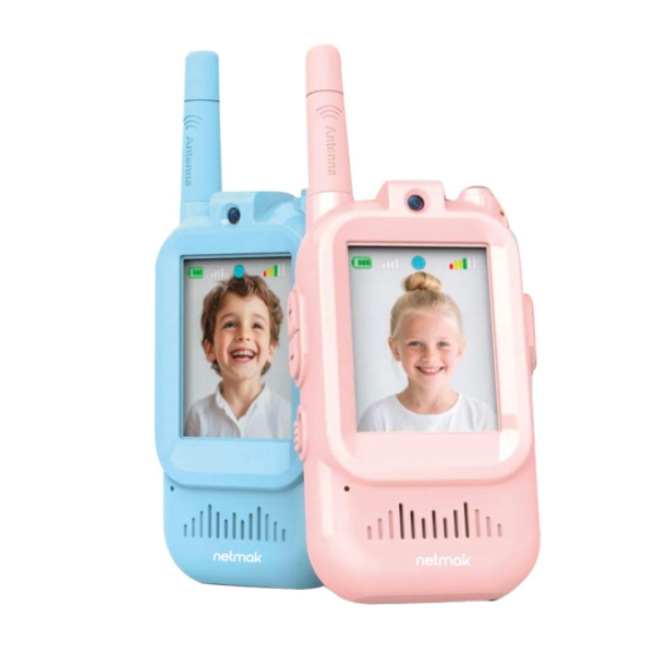 WALKIE TALKIES NETMAK CON CAMARA