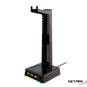 SOPORTE PARA AURICULAR NETMAK NM-HS430 RGB