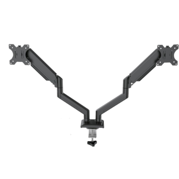 SOPORTE PARA MONITOR DE ESCRITORIO NETMAK NM-ST33 DOBLE BRAZO HIDRAULICO