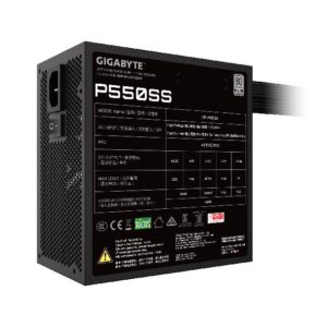 FUENTE 550W GIGABYTE GP-P550SS CERTIF 80 PLUS SILVER