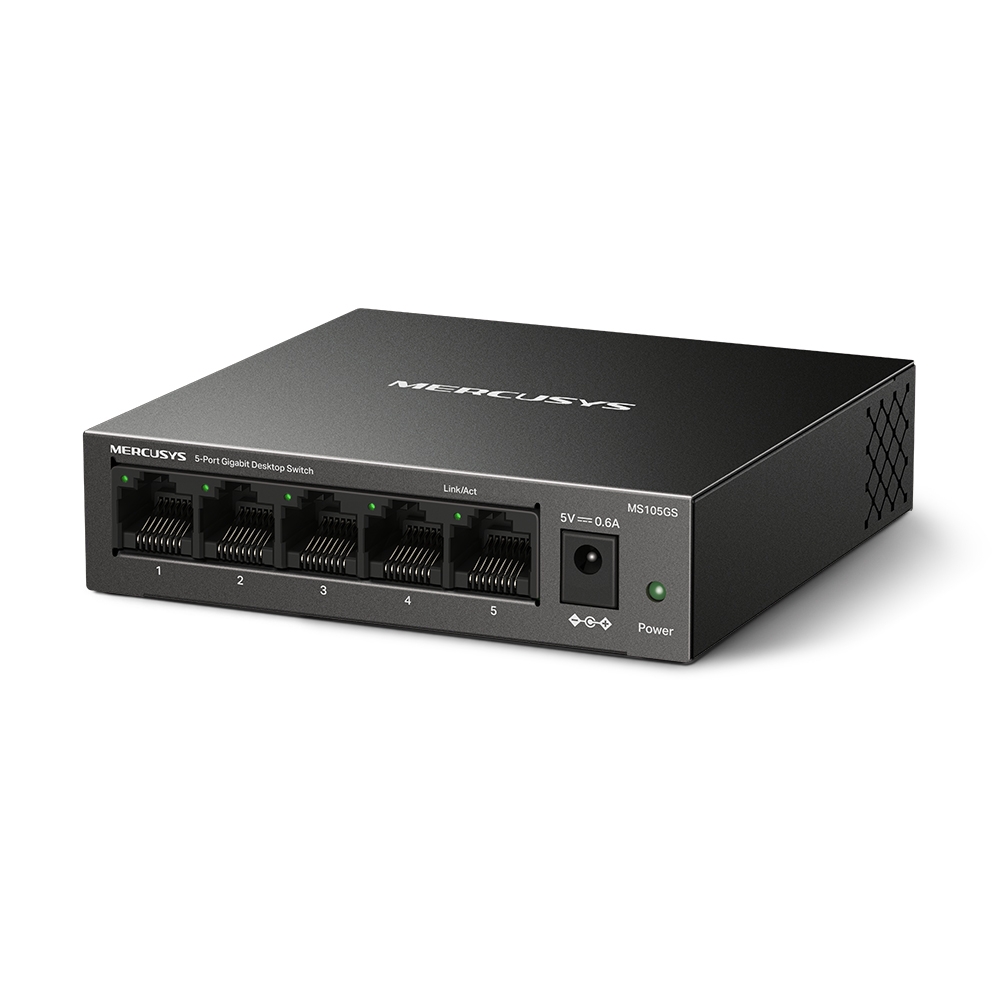 SWITCH 5 PORTS MERCUSYS MS105GS GIGABIT