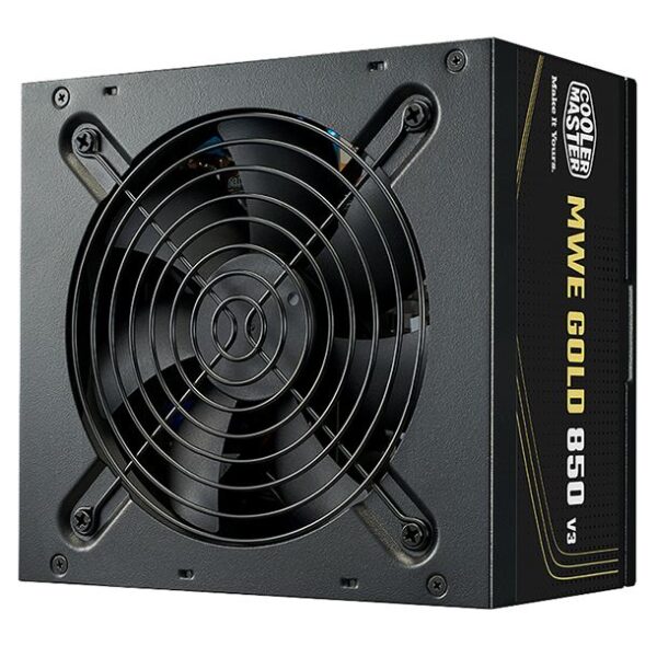 FUENTE 850W COOLER MASTER CERTIFICADA GOLD 80 PLUS  MWE ATX 3.1