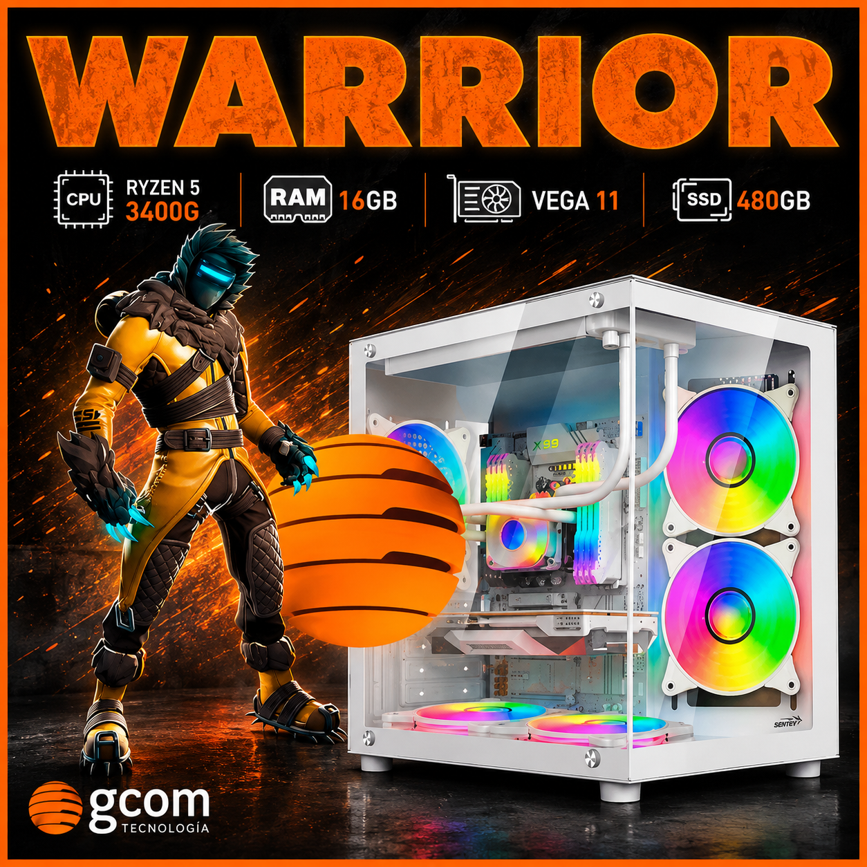 PC ARMADA GAMER WARRIOR