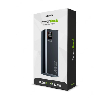 POWERBANK NETMAK NM-PB11 30000 mA/H - Imagen 2